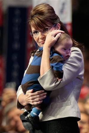 Sarah Palin toted